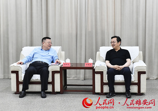 張國華與中國進出口銀行行長任生俊一行舉行工作座談